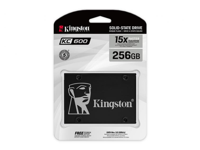 SSD KC600 256GB Kingston 2.5" Sata III SKC600/256G image