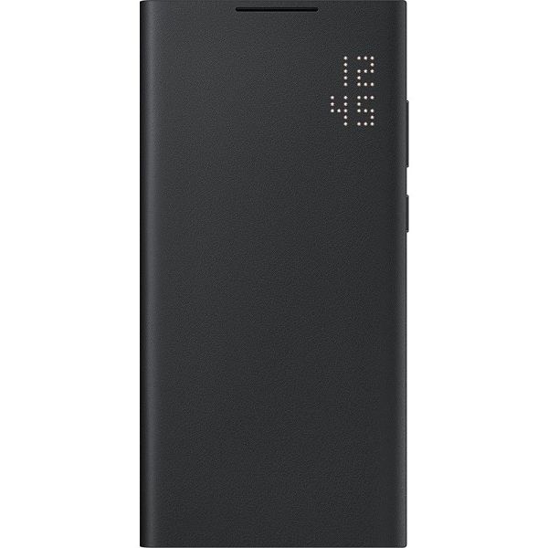 Original Led View Cover Black (Samsung Galaxy S22 Ultra 5G) EF-NS908PBE image