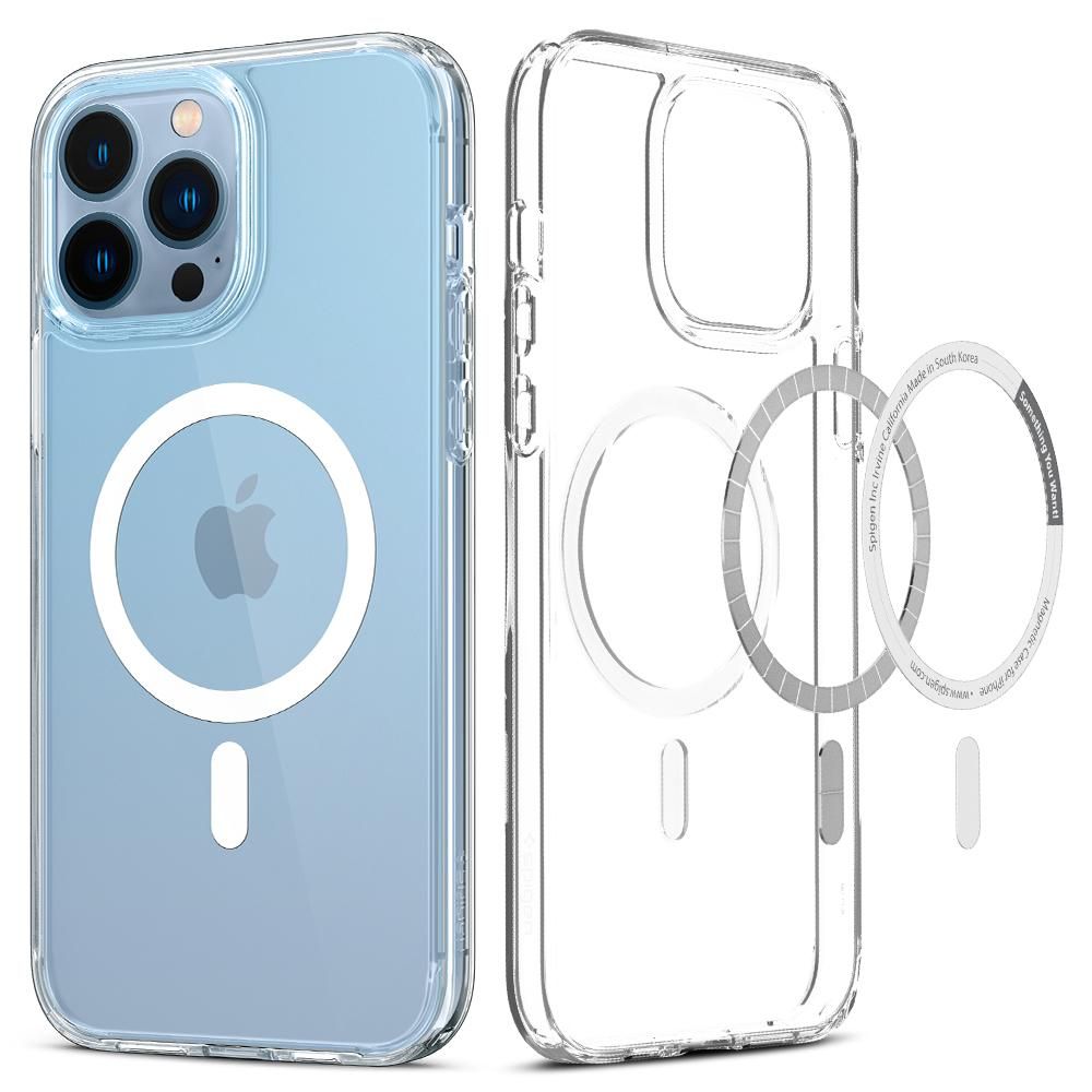 iPhone 13 Pro Max Spigen Ultra Hybrid MagSafe Compatible Back Cover Clear ACS03210 image