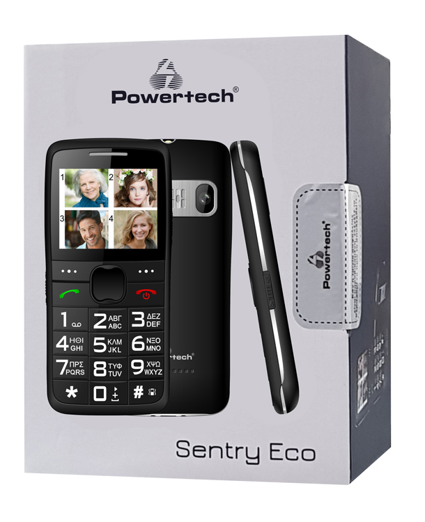 Κινητό Τηλέφωνο Powertech Sentry Eco 2.2" PTM-18 Black image