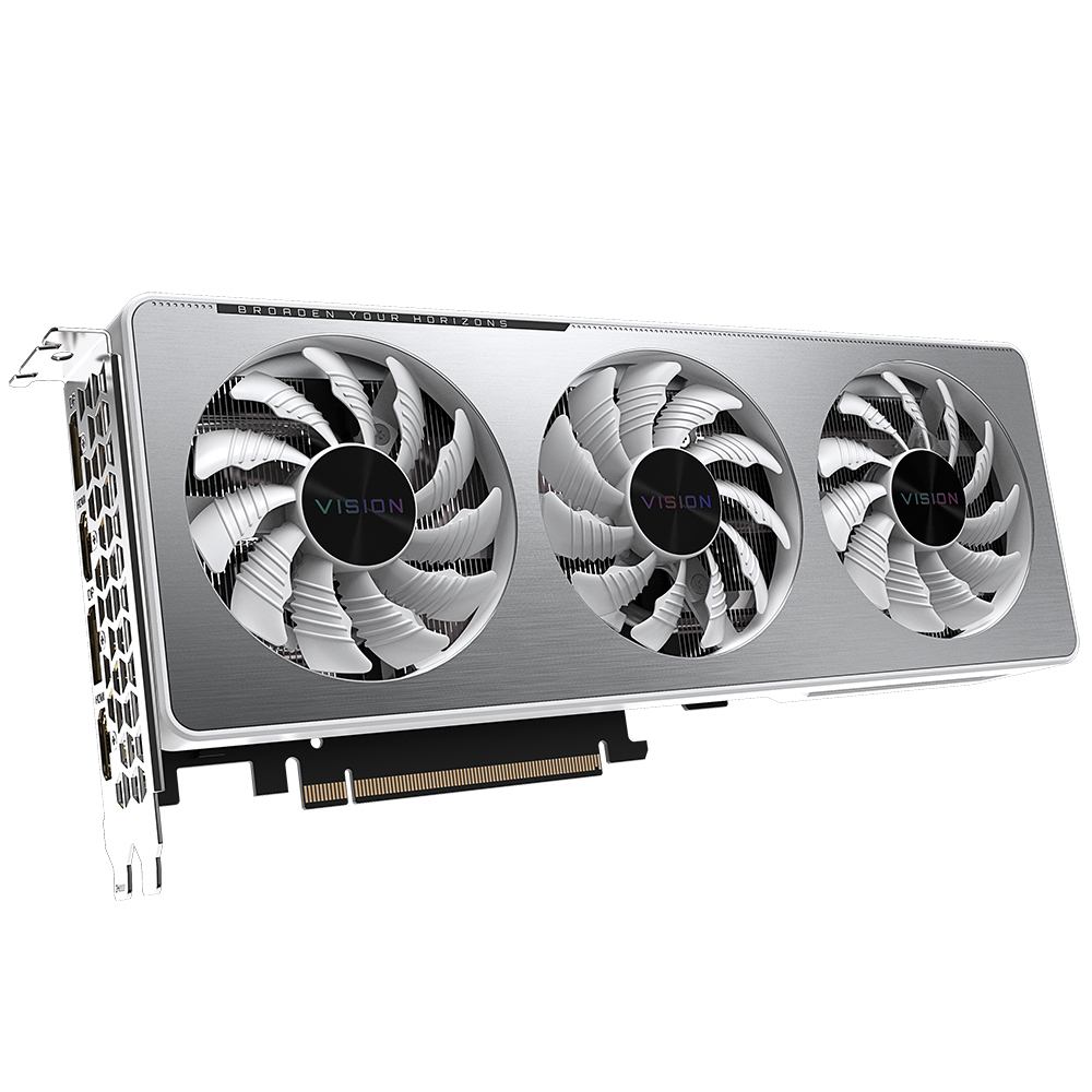 Κάρτα Γραφικών Gigabyte GeForce RTX 3060 12GB GDDR6 Vision OC (rev. 2.0)  GV-N3060VISION OC-12GD 2.0 image