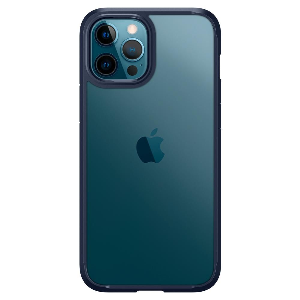 iPhone 12 Pro Max 6.7" Spigen Ultra Hybrid Case Navy Blue ACS02248 image