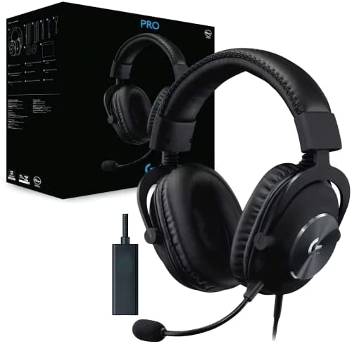 Ακουστικά Κεφαλής Logitech G PRO X with MIT Blue VO!CE Over Ear Gaming Headset 981-000818