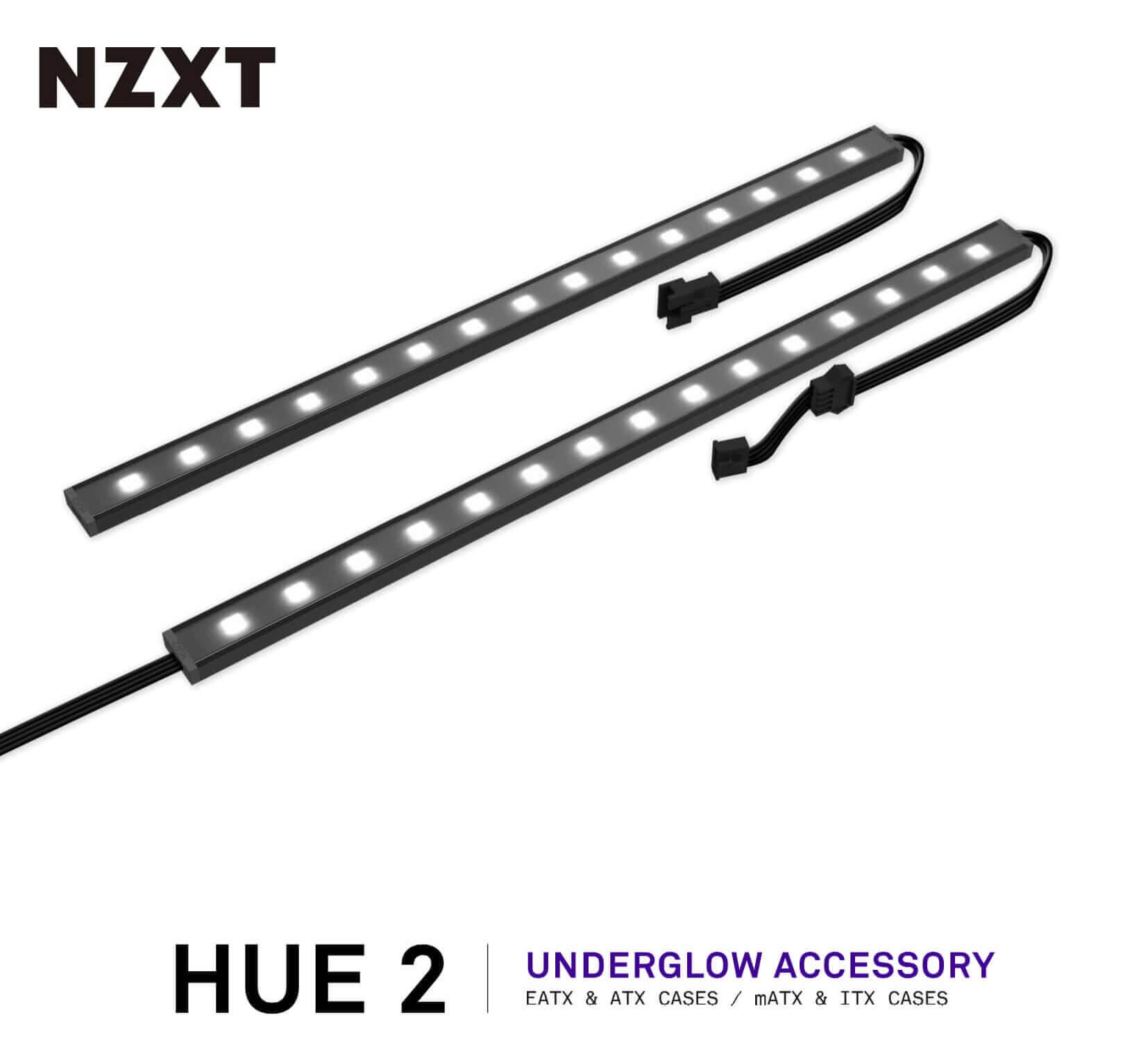Underglow Lighting NZXT HUE 2 RGB 300mm For EATX & ATX Cases AH-2UGKK-A1 image