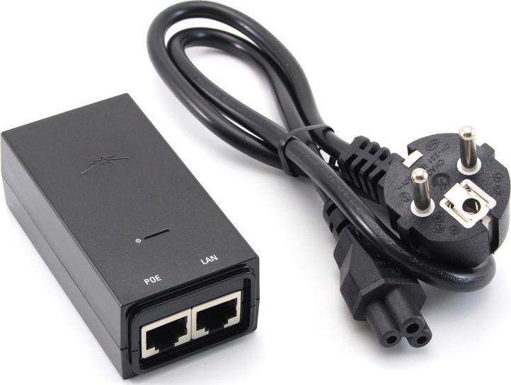 PoE Adapter Ubiquiti 12W/24V Black POE-24-12W-G image