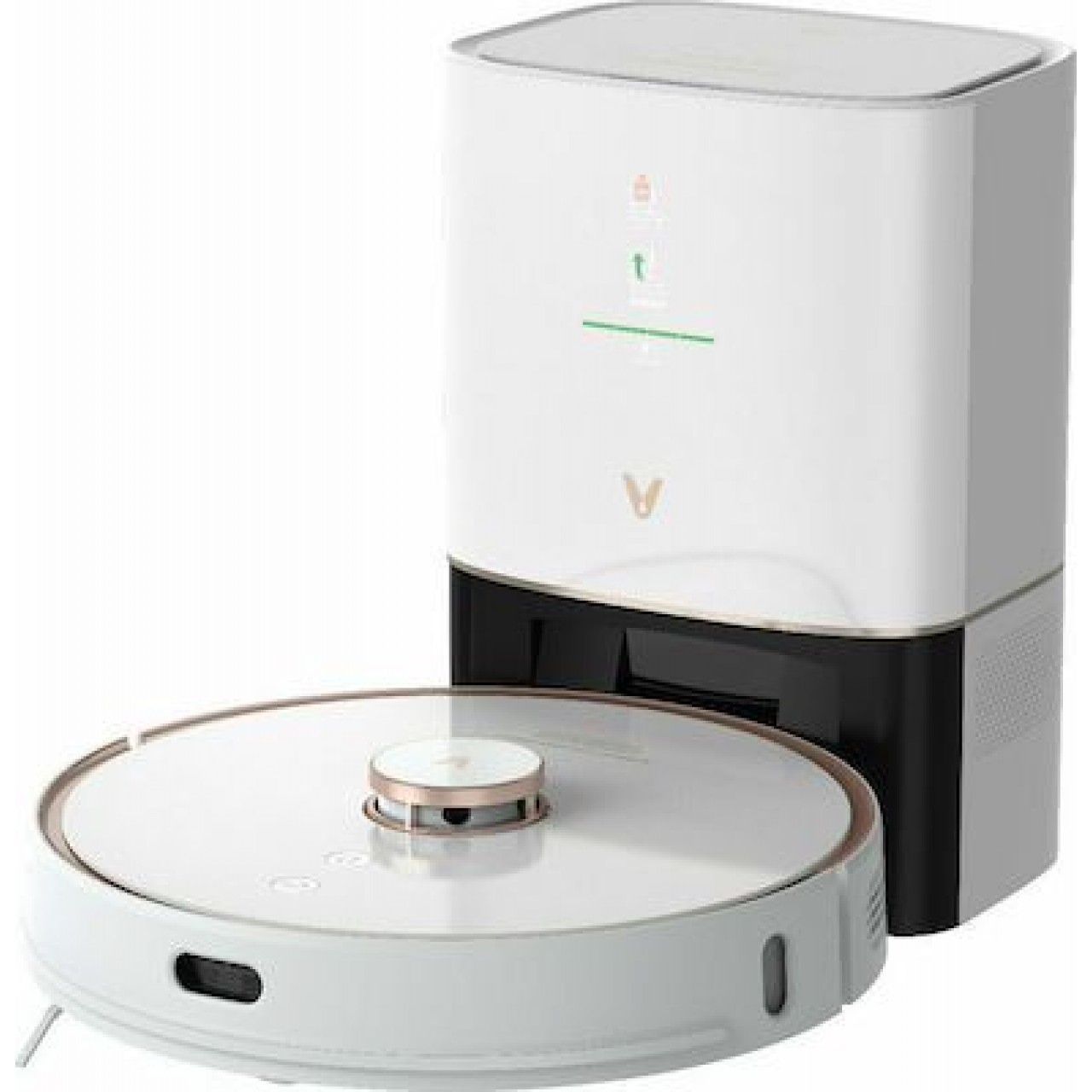 Viomi S9 Σκούπα Ρομπότ White για Σκούπισμα & Σφουγγάρισμα με Χαρτογράφηση και Wi-Fi V-RVCLMD28A image