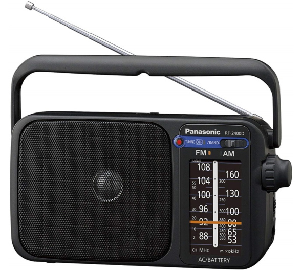 Ραδιόφωνο FM/AM Panasonic RF-2400D Black