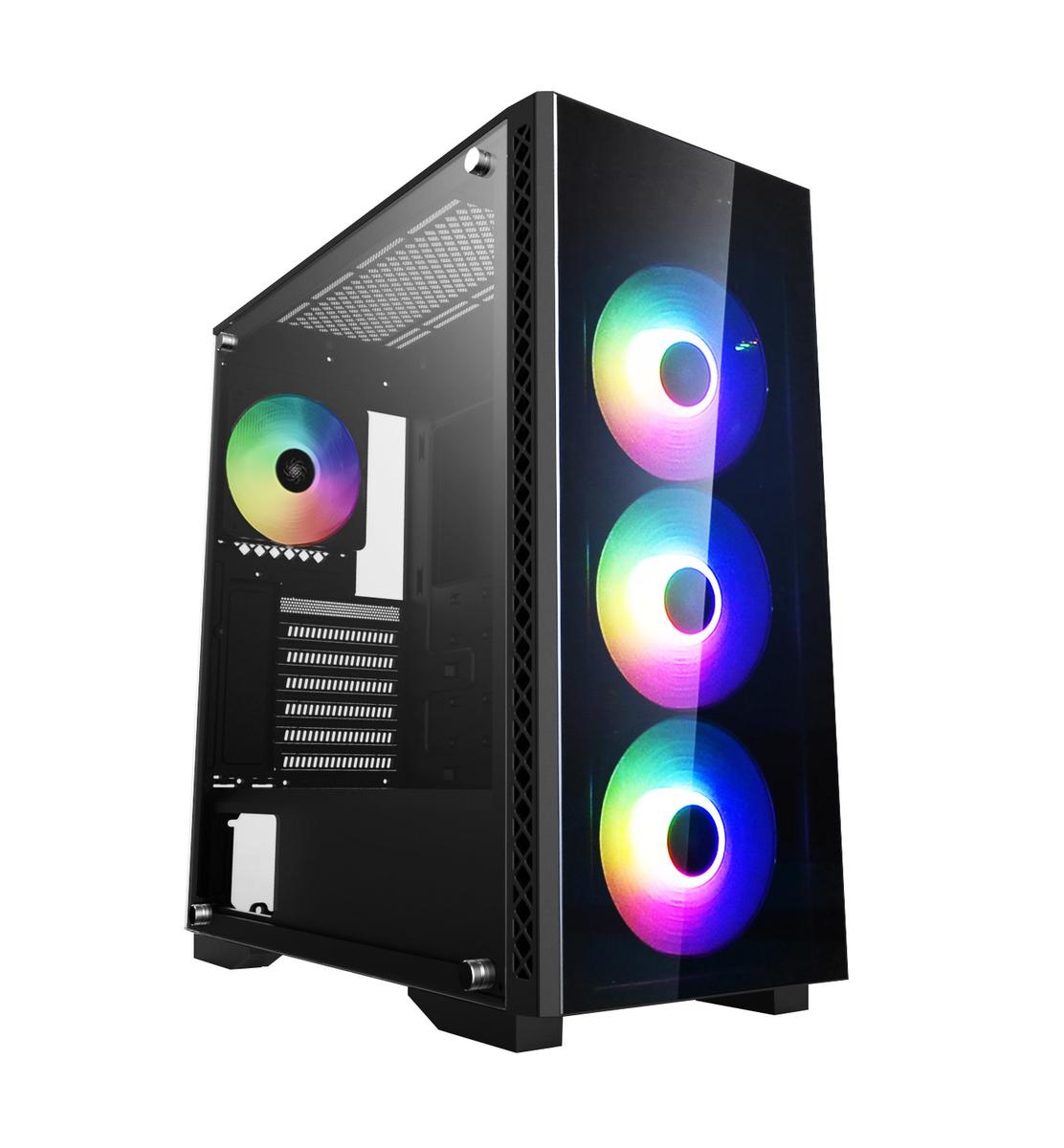 Κουτί Υπολογιστή με Πλαϊνό Παράθυρο Gaming Midi Tower Black Deepcool Matrexx 50 DP-ATX-MATREXX50  image