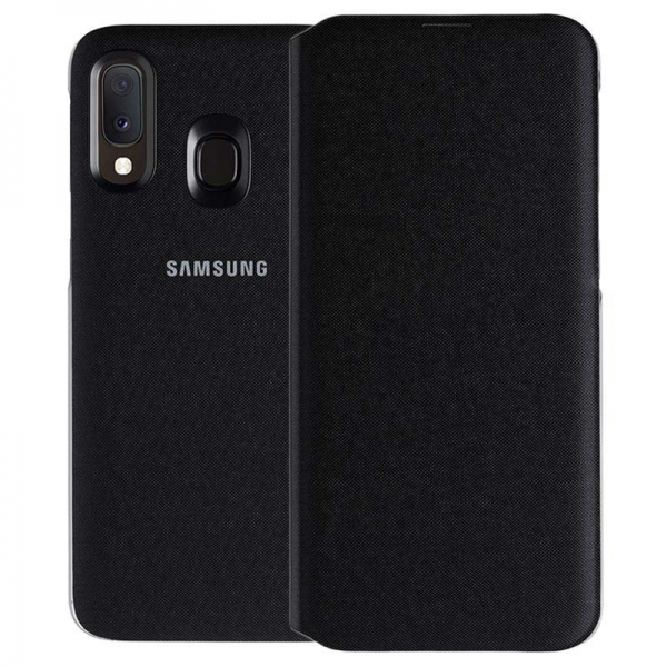 Samsung Galaxy A20e 5.8" Flip Wallet Original Black EF-WA202PBE image