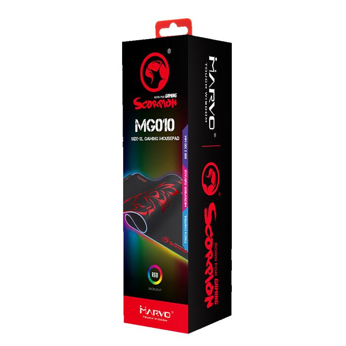Gaming Mousepad Marvo Scorpion RGB MG010 XL Black image