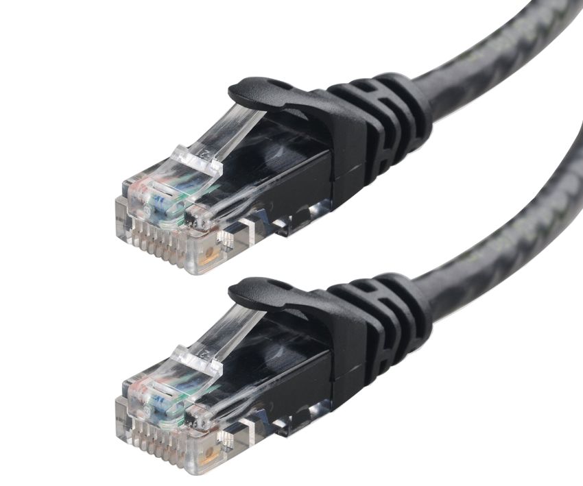 Powertech U/UTP Cat.5e Καλώδιο Δικτύου Ethernet 10m Μαύρο (CAB-N006) image