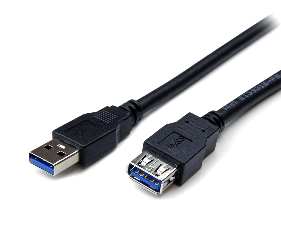 Powertech USB 3.0 Cable USB-A male - USB-A female 1.5m (CAB-U123) image