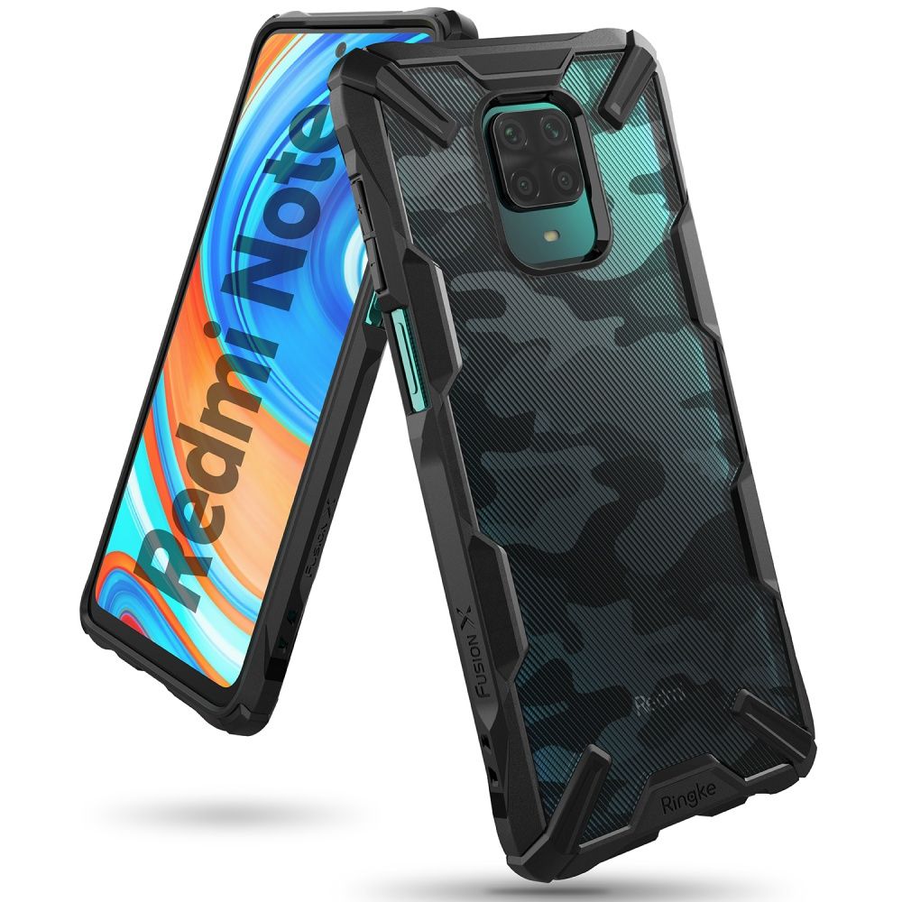 Xiaomi Redmi Note 9s/Note 9 Pro Fusion X Ringke Camo Black MIL STD 810G-516.6  image