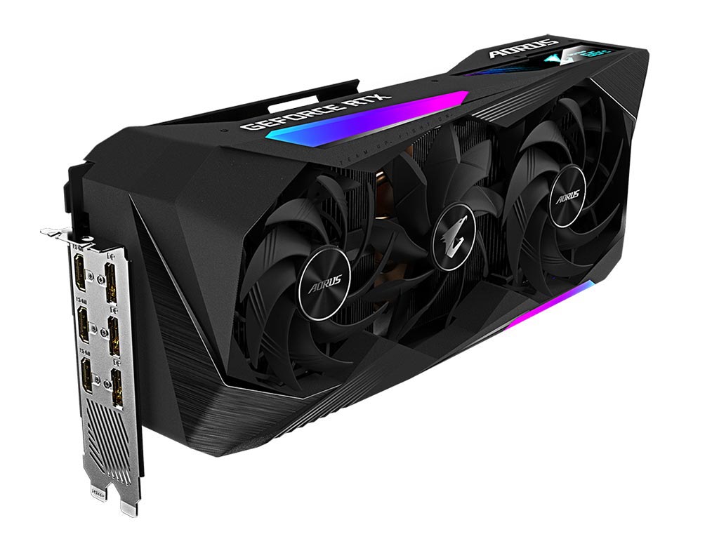 Κάρτα Γραφικών Gigabyte GeForce RTX 3070 Ti Aorus Master 8GB GDDR6X GV-N307TAORUS M-8GD image