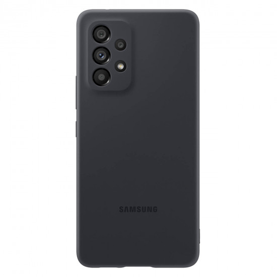 Original Silicone Cover Samsung Galaxy A53 Black EF-PA536TBE image