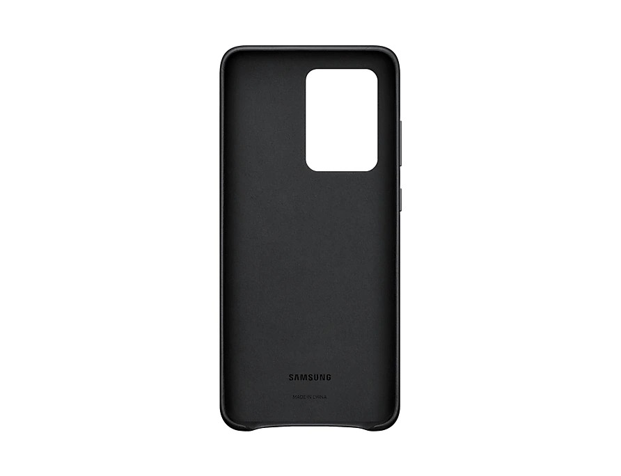 Original Leather Cover Samsung Galaxy S20 Ultra G988 Black EF-VG988LBE image