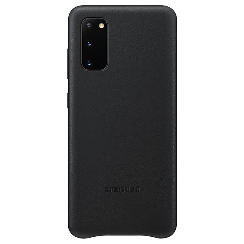 Original Leather Cover Samsung Galaxy S20 G980 Black EF-VG980LBE image