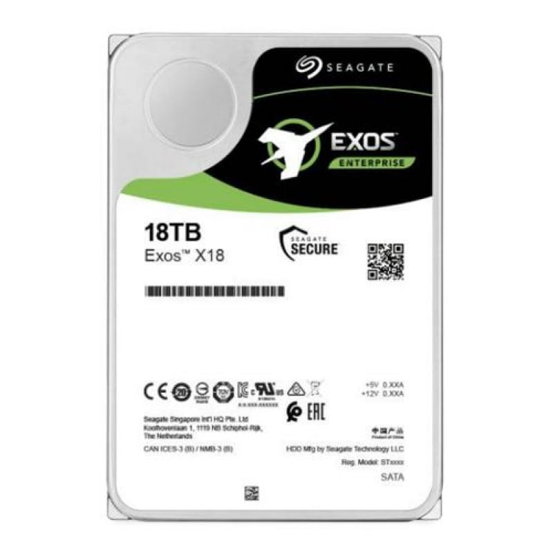HDD Seagate EXOS X18 Enterprise 3.5" 18TB NAS (SAS 3.0) ST18000NM004J image
