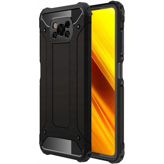 Xiaomi Poco X3 NFC Tech-Protect XArmor Case Black image