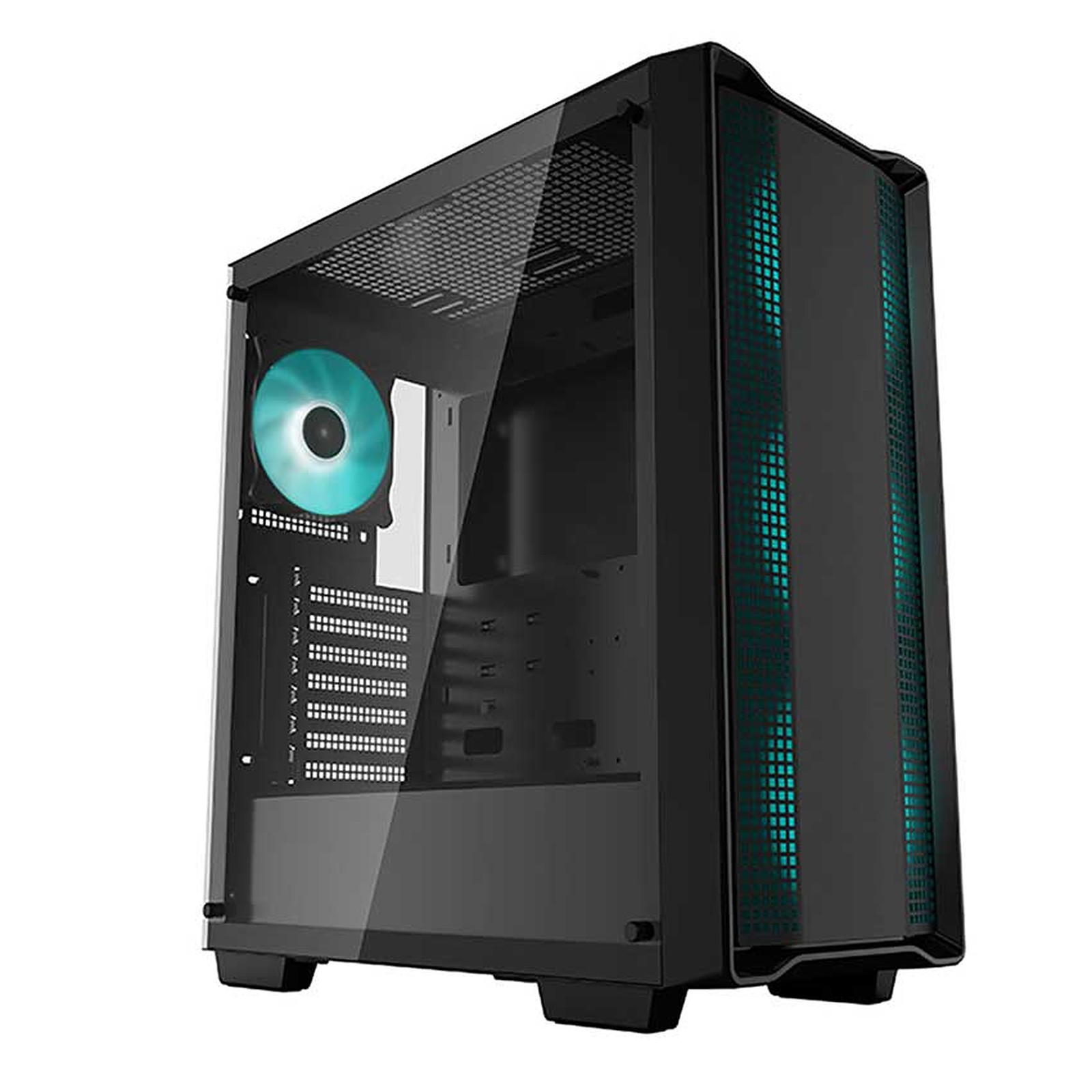 Κουτί Υπολογιστή με Πλαϊνό Παράθυρο Gaming Midi Tower Black Deepcool CC560 6933412714880 image