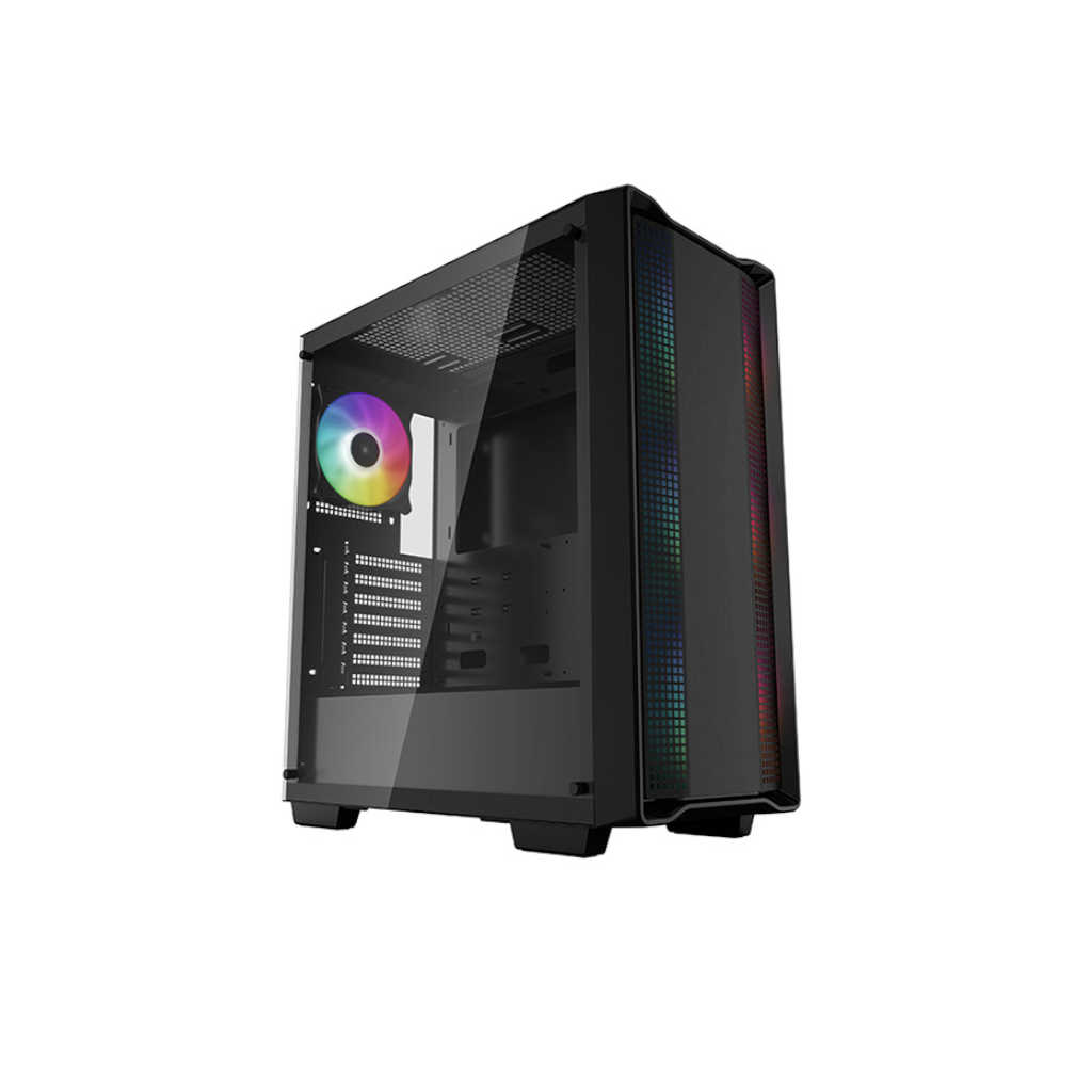 Κουτί Υπολογιστή με Πλαϊνό Παράθυρο ARGB Gaming Midi Tower Black Deepcool CC560 6933412775089 image