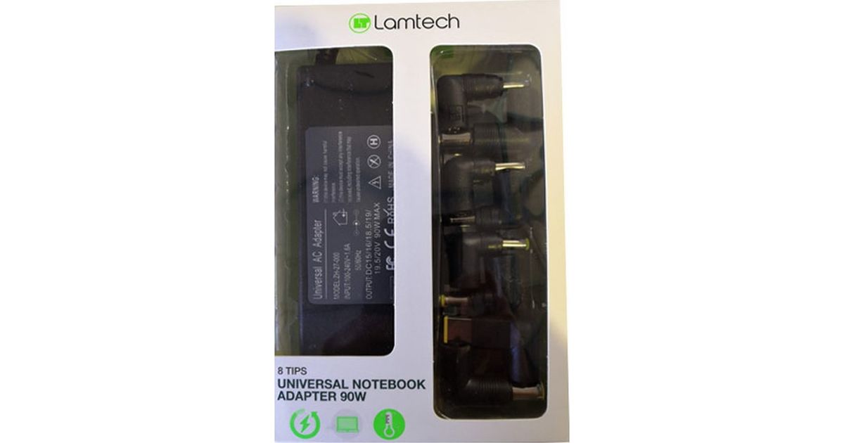 Φορτιστής Universal Lamtech 90W 19V-20V 8 TIPS LAM100037 image