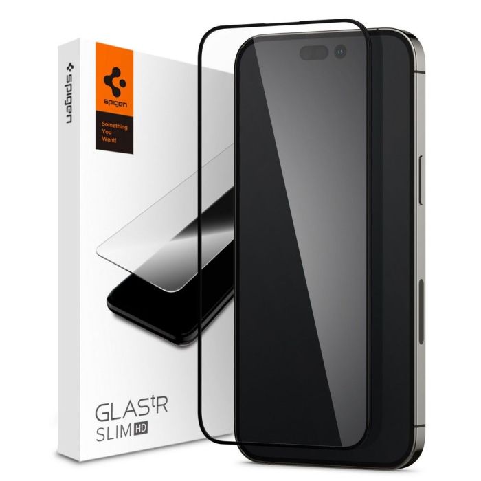 Tempered Glass Glas.tR Slim HD Spigen 9H iPhone 14 Pro Max AGL05209 image