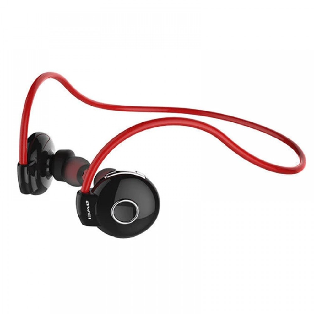 Bluetooth Stereo Awei A845BL Wireless Smart Sports RED Headphones  image