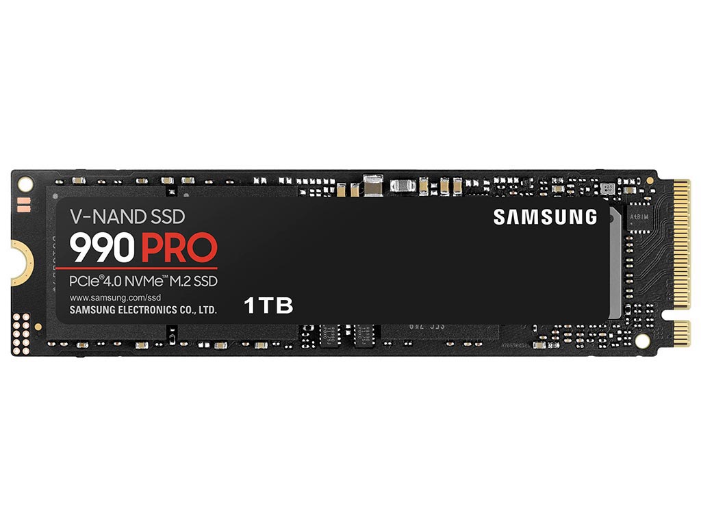 SSD 990 Pro PCIe 4.0 NVMe M.2 1TB Samsung MZ-V9P1T0BW