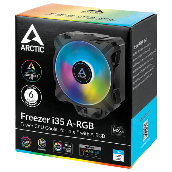 Ψύκτρα Επεξεργαστή Arctic Freezer i35 A-RGB για Socket 115x/1200/1700 ACFRE00104A image