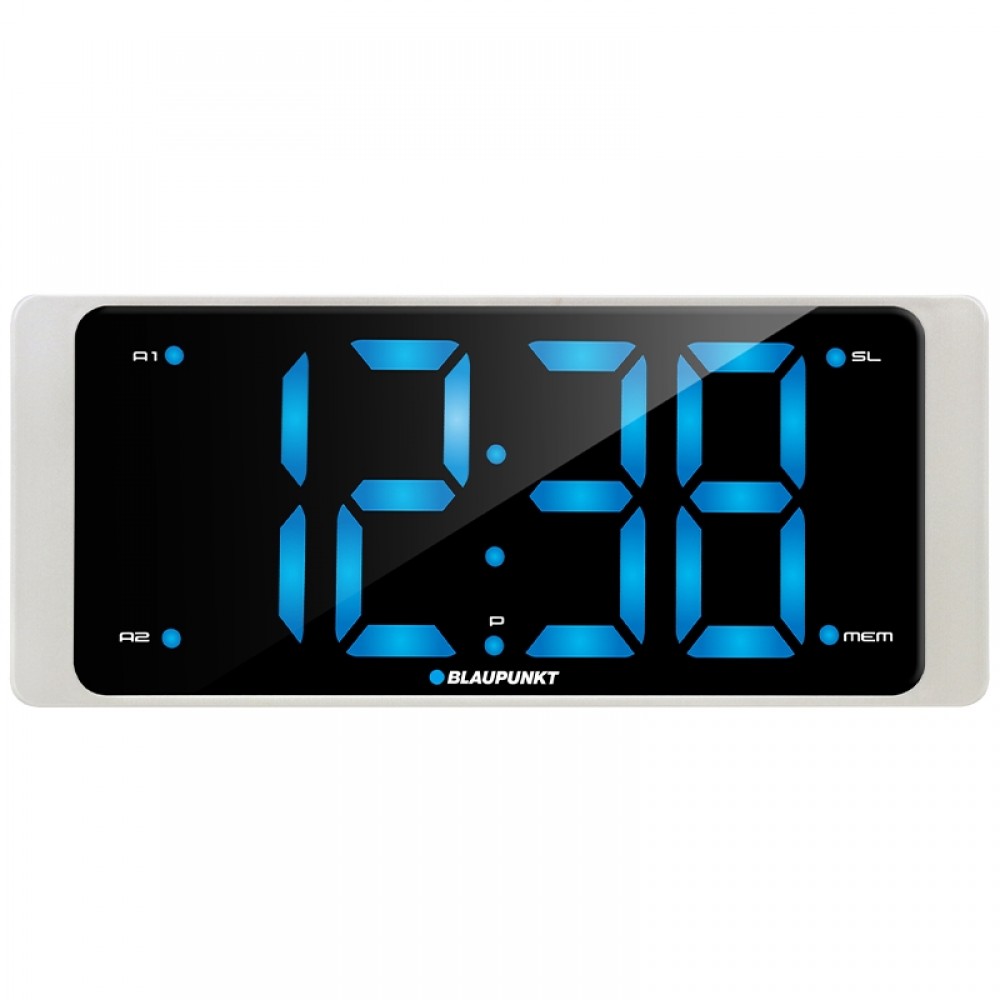 Ραδιόφωνο-Ρολόι Με Φόρτιση μέσω USB Alarm,FM Blaupunkt CR16WH image