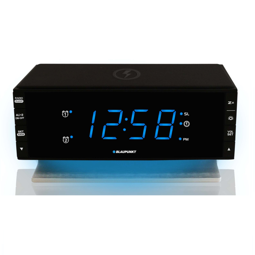 Ραδιόφωνο-Ρολόι Με Ασύρματη Φόρτιση,FM,Dual Alarm CR55CHARGE