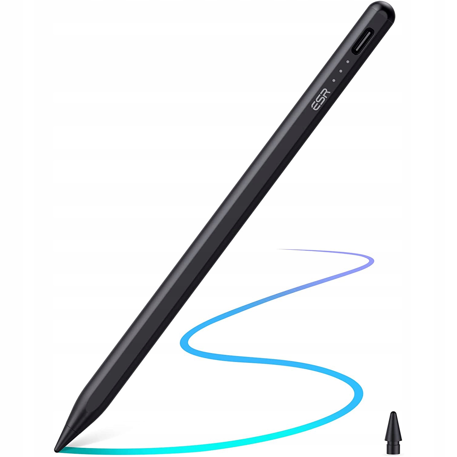 Γραφίδα Αφής ESR Digital + Magnetic Stylus Pen σε Μαύρο χρώμα 6C0020201 image