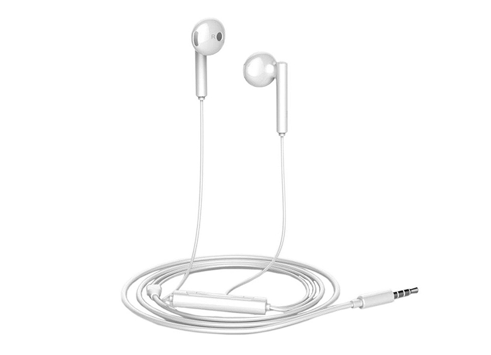 Handsfree Earphones Huawei AM116 White Original Blister image