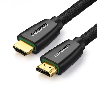 Ugreen HDMI 2.0 Braided Cable HDMI male - HDMI male 1.5m Μαύρο 40409 image