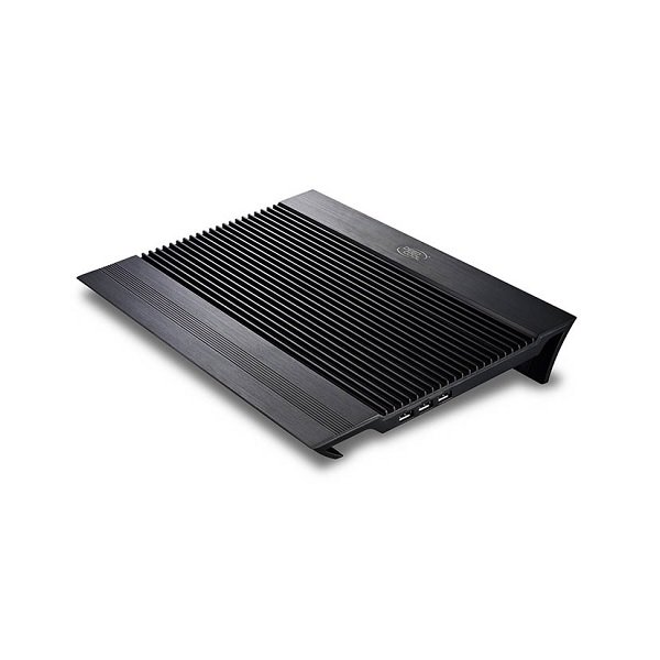 Βάση Στήριξης Αλουμινίου Μαύρη Για Laptop 17" Με 2*140mm Ανεμιστήρες N8 DP-N24N-N8BK image