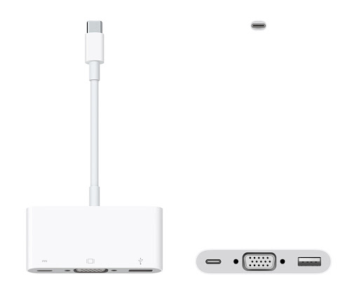 Γνήσιος Αντάπτορας USB-C To VGA (Multiport) MJ1L2ZM/A image