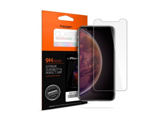 Tempered Glass Glas.tR Slim Spigen 9H iPhone 11 Pro/XS/X 063GL24514 image