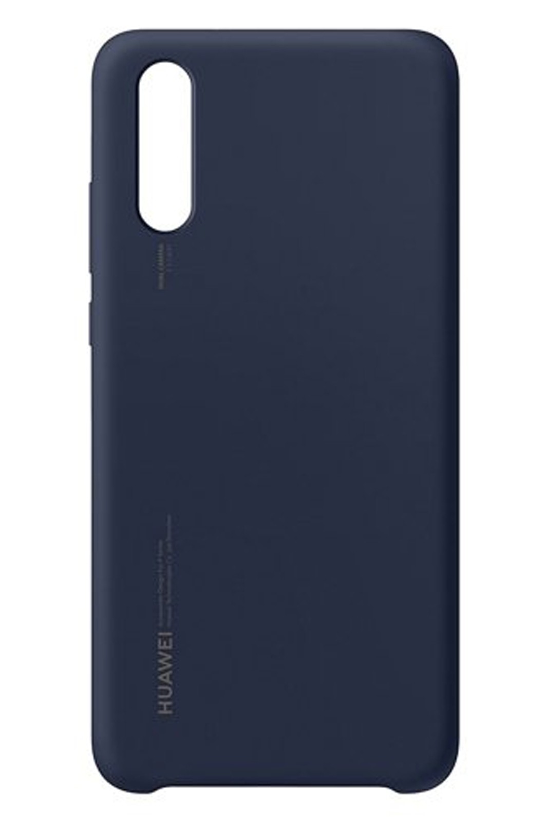 Γνήσια Θήκη Back Cover Σιλικόνης (TPU) Για το Huawei P20 5.8" Deep Blue 51992363 image