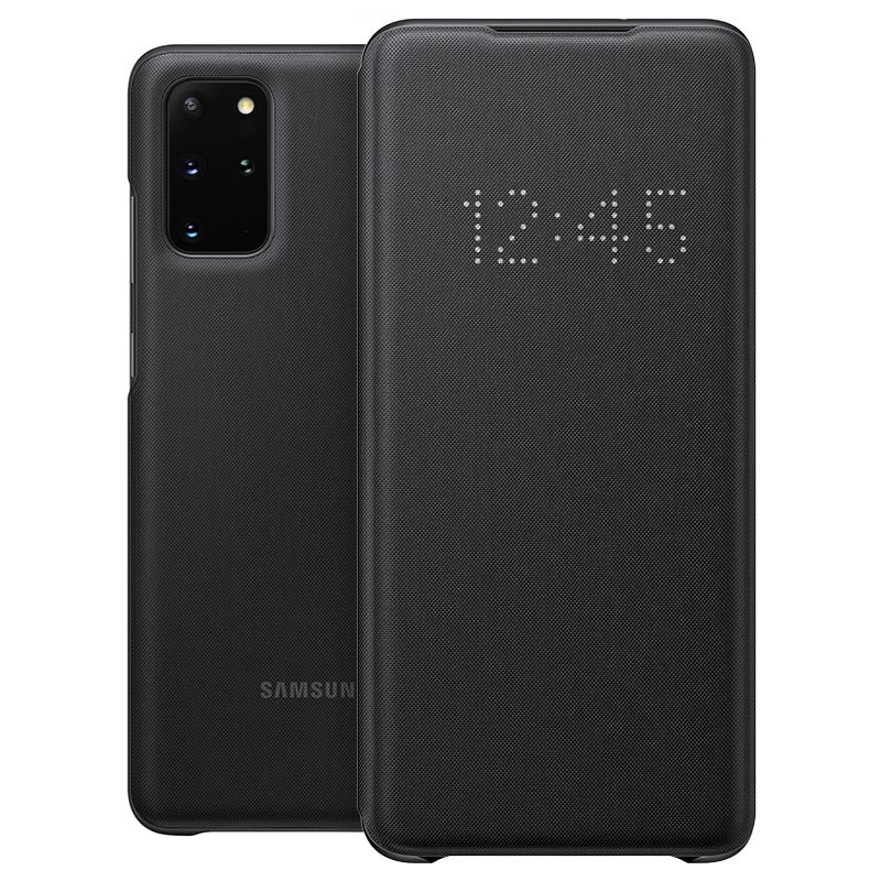 Original LED View Cover Samsung Galaxy S20 Plus G985 Black EF-NG985PBE image