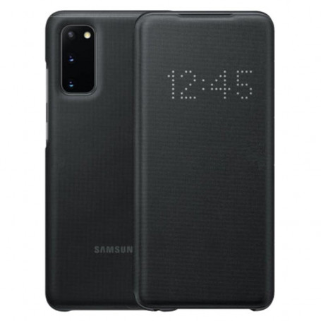 Original LED View Cover Samsung Galaxy S20 G980 Black EF-NG980PBE image