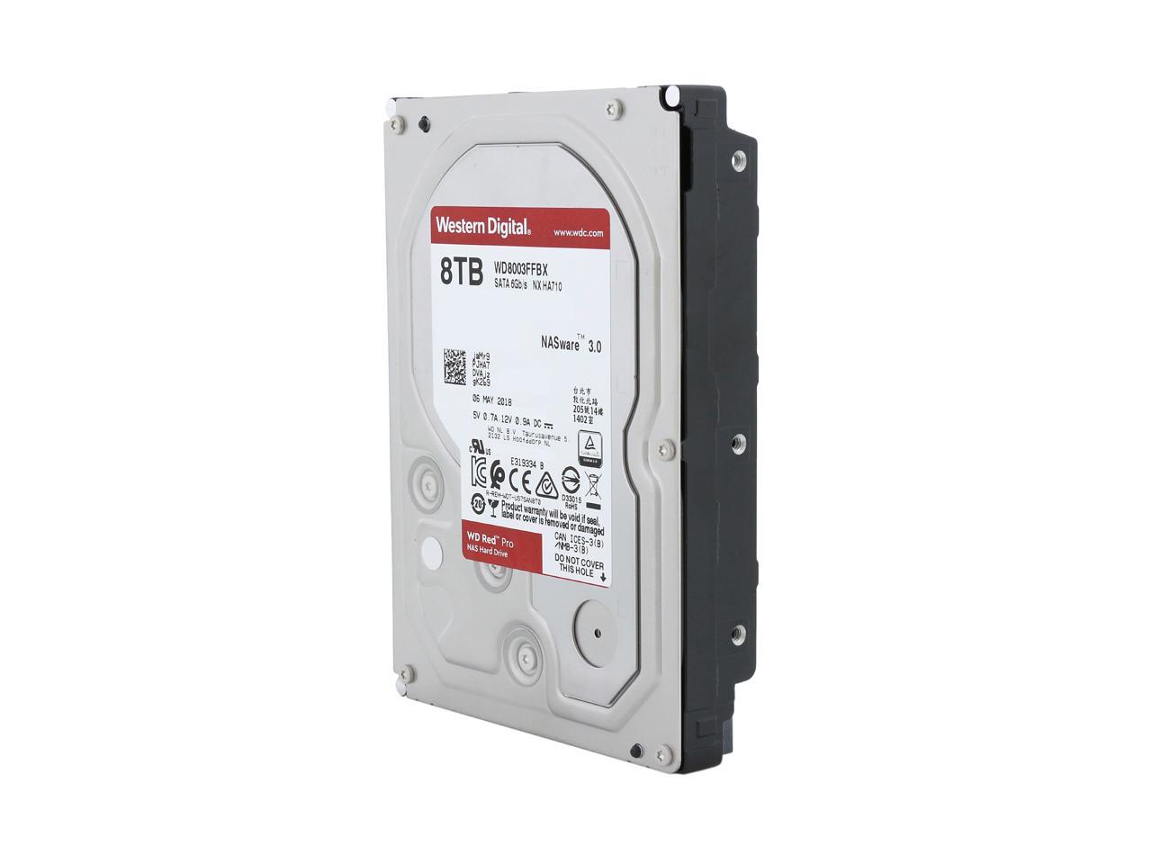 HDD Western Digital Red Pro NAS 3.5" 8TB WD8003FFBX image