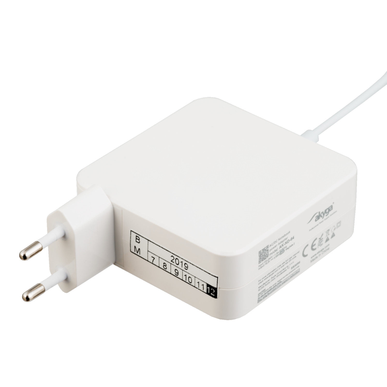 Φορτιστής Universal Για Mac MagSafe 2 16.5V/3.65A 60W Akyga AK-ND-64 image