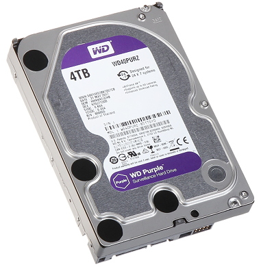 HDD Western Digital Purple 3.5" 4TB WD40PURZ image