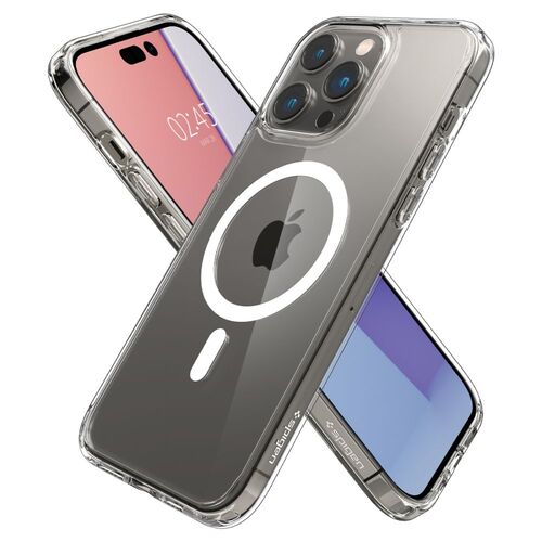 iPhone 14 Pro Max Spigen Ultra Hybrid MagSafe Back Cover Λευκό-Διάφανο ACS04825 image