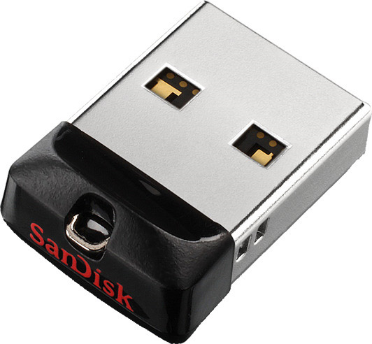 Sandisk Cruzer Fit 16gb USB 2.0 SDCZ33-016G-G35 Black image