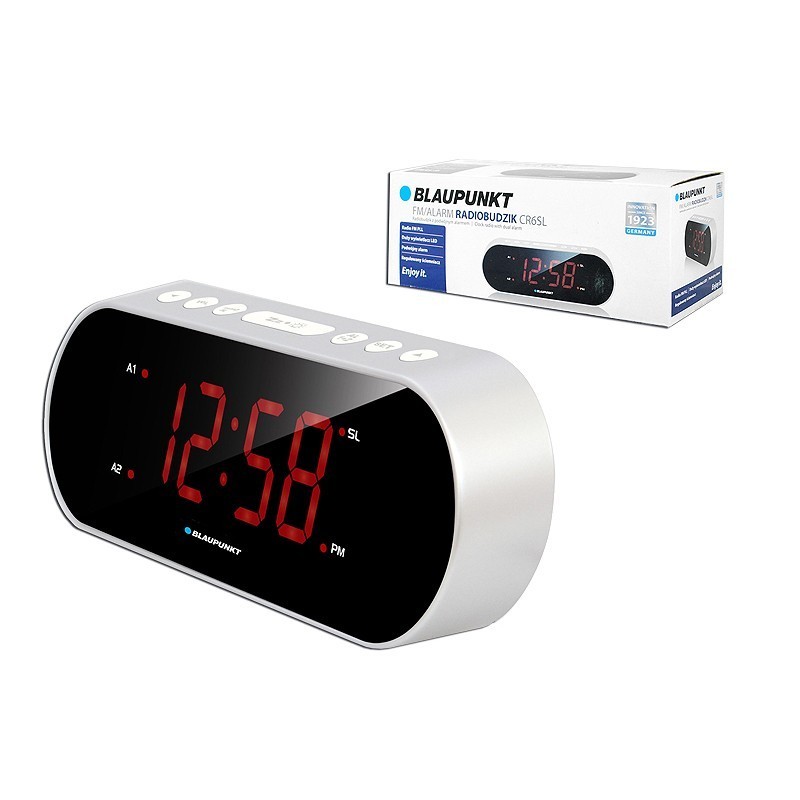 Ραδιόφωνο-Ρολόι Dual Alarm,FM Blaupunkt CR6SL
