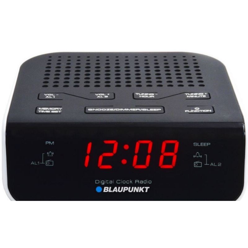 Ραδιόφωνο-Ρολόι Dual Alarm,FM CR5WH Black image