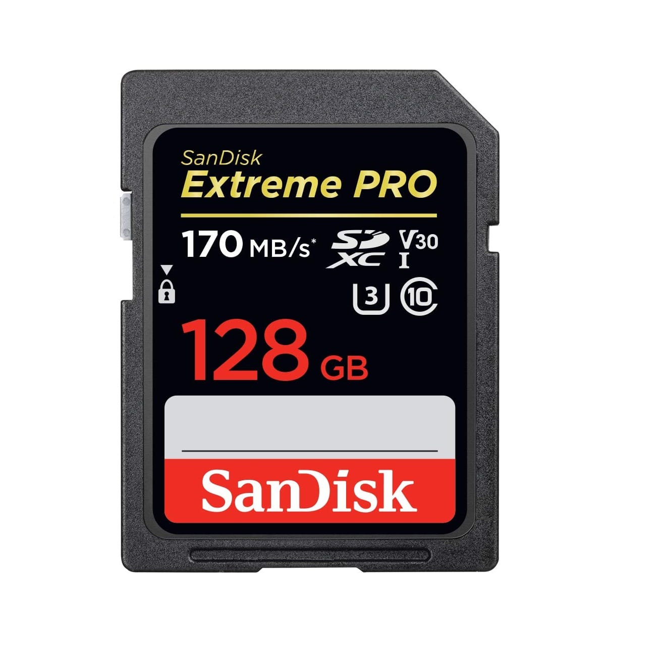 Κάρτα SD 128GB ΚΑΜΕΡΑΣ Cl10 170MB/s SANDISK Extreme PRO SDSDXXY-128G-GN4IN image