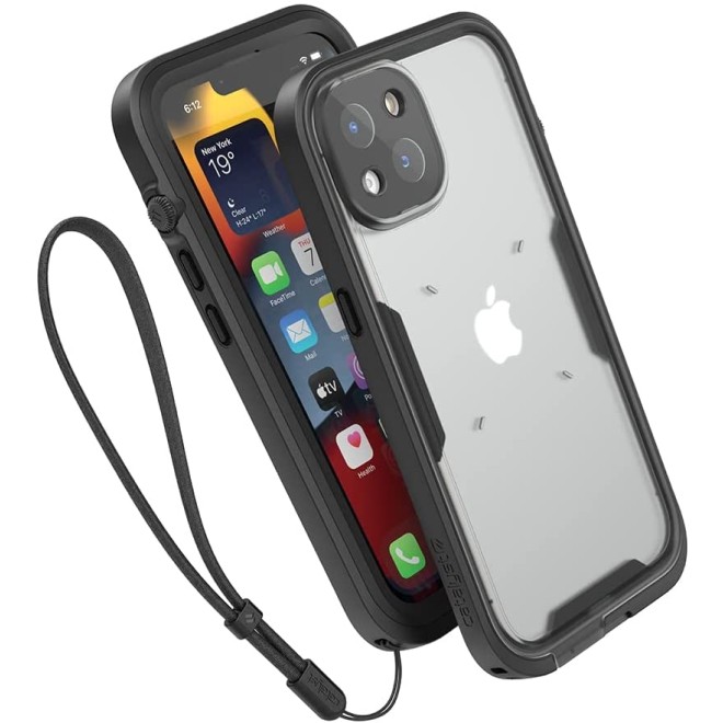 Waterproof Case Total Protection 360 Full Cover  iPhone 13 Catalyst IP68 Stealth Black image
